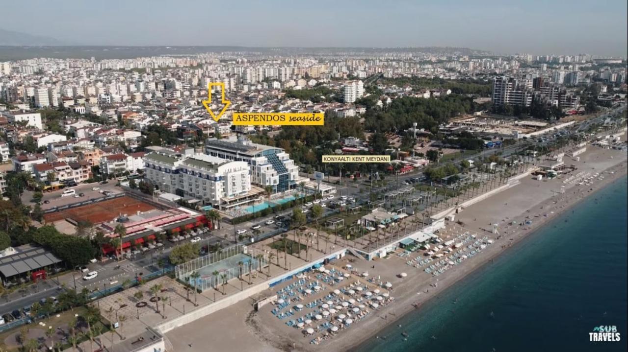 Aspendos Seaside Aparthotel Antália Exterior foto