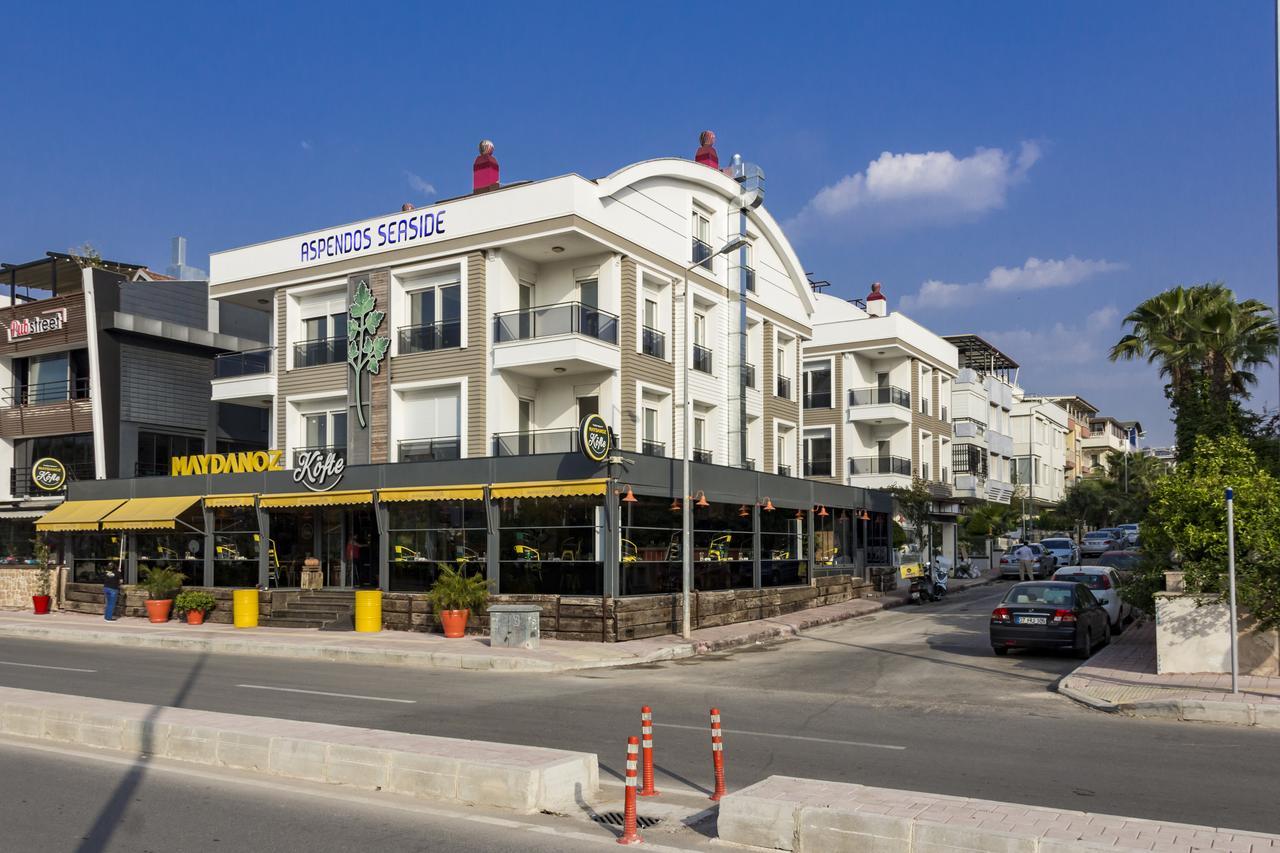 Aspendos Seaside Aparthotel Antália Exterior foto